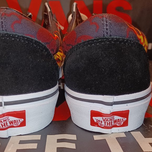 VANS OLD SKOOL ( SAMURAI RISING ) BLACK / TRUE WHITE Men\'s 10.5 VN0A3WKT44I main image 4